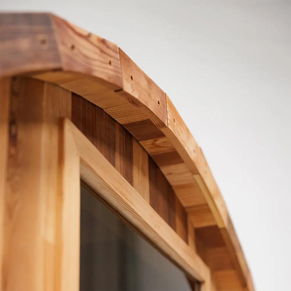 Revel Luna - 3 Person Cedar Infrared Barrel Sauna (LE) Revel Saunas