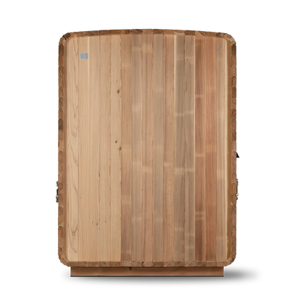 Revel Luna 3P Infrared Cabin Sauna with Glacier Solo Ice Bath and 1HP Chiller Revel Saunas
