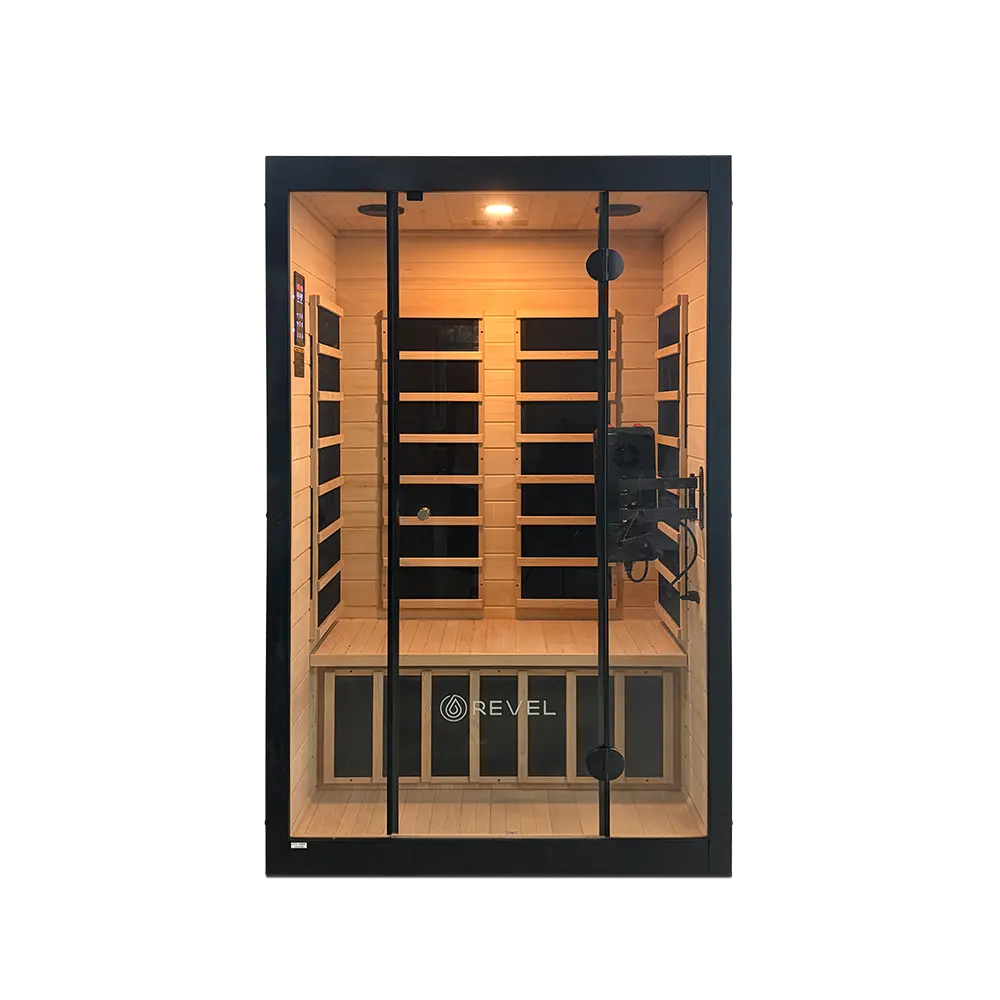 Revel Noir 2 Person Far Infrared Sauna Revel Saunas