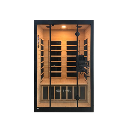 Revel Noir 2 Person Far Infrared Sauna Revel Saunas