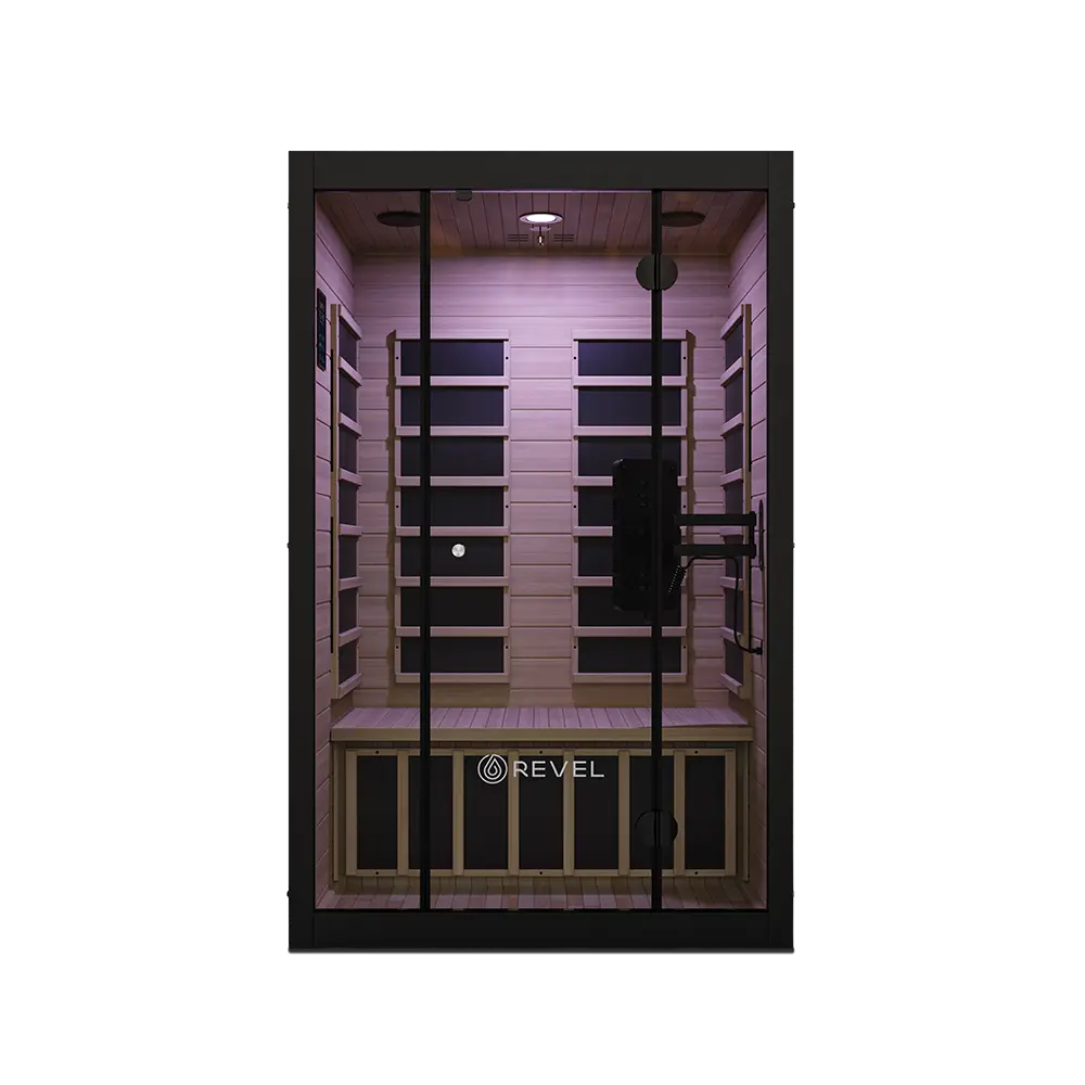 Revel Noir 2 Person Far Infrared Sauna Revel Saunas