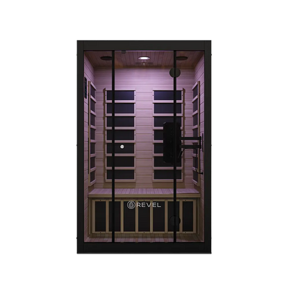 Revel Noir 2 Person Far Infrared Sauna Revel Saunas