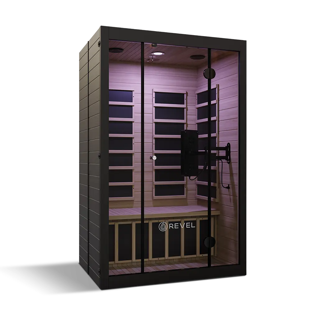 Revel Noir 2 Person Far Infrared Sauna Revel Saunas