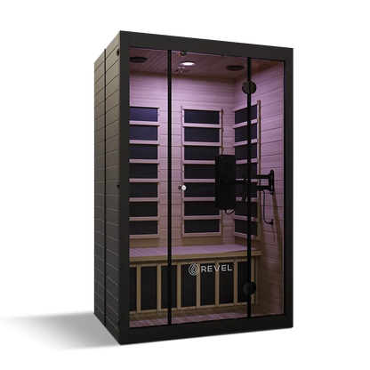 Revel Noir 2 Person Far Infrared Sauna Revel Saunas