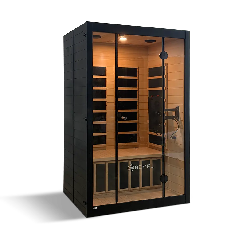 Revel Noir 2 Person Far Infrared Sauna Revel Saunas