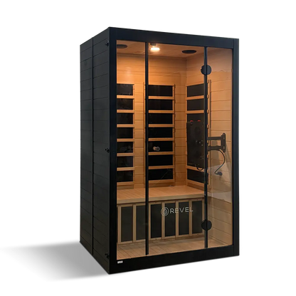 Revel Noir 2 Person Far Infrared Sauna Revel Saunas