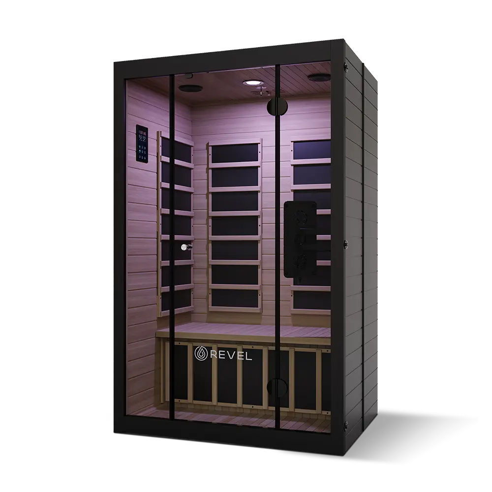 Revel Noir 2 Person Far Infrared Sauna Revel Saunas