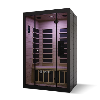 Revel Noir 2 Person Far Infrared Sauna Revel Saunas