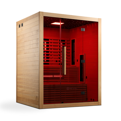 Revel NordicWave Infrared & Traditional Hybrid Sauna - Next Gen