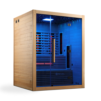 Revel NordicWave Infrared & Traditional Hybrid Sauna - Next Gen