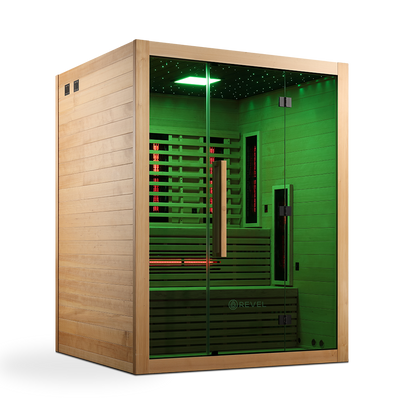 Revel NordicWave Infrared & Traditional Hybrid Sauna - Next Gen