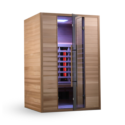 Revel Nova - 2 Person Full Spectrum Infrared Cedar Sauna