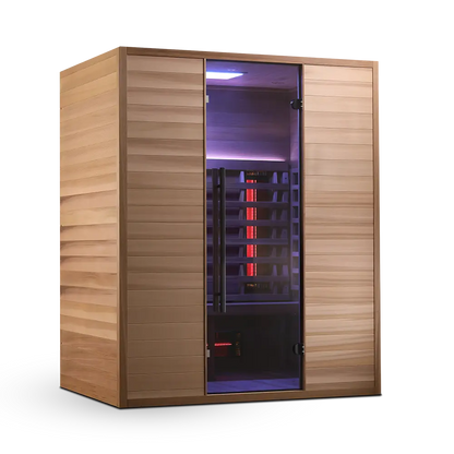 Revel Nova - 3 Person Full Spectrum Infrared Cedar Sauna Revel Saunas