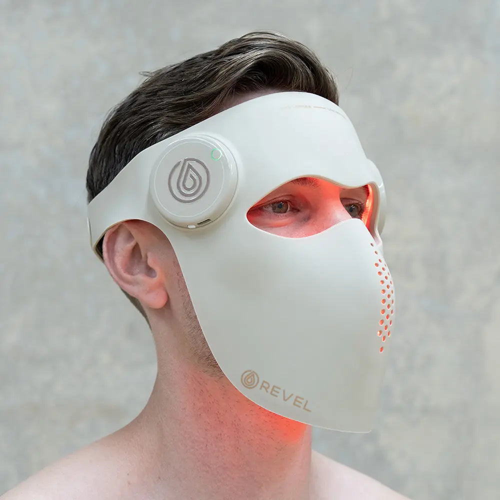 Revel Ultra Glow Redlight Face Mask Revel Saunas