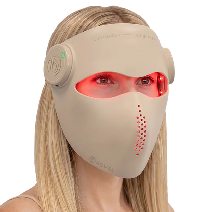 Revel Ultra Glow Redlight Face Mask Revel Saunas