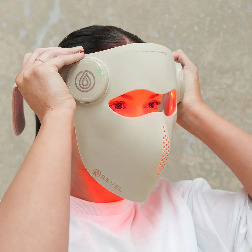 Revel Ultra Glow Redlight Face Mask Revel Saunas