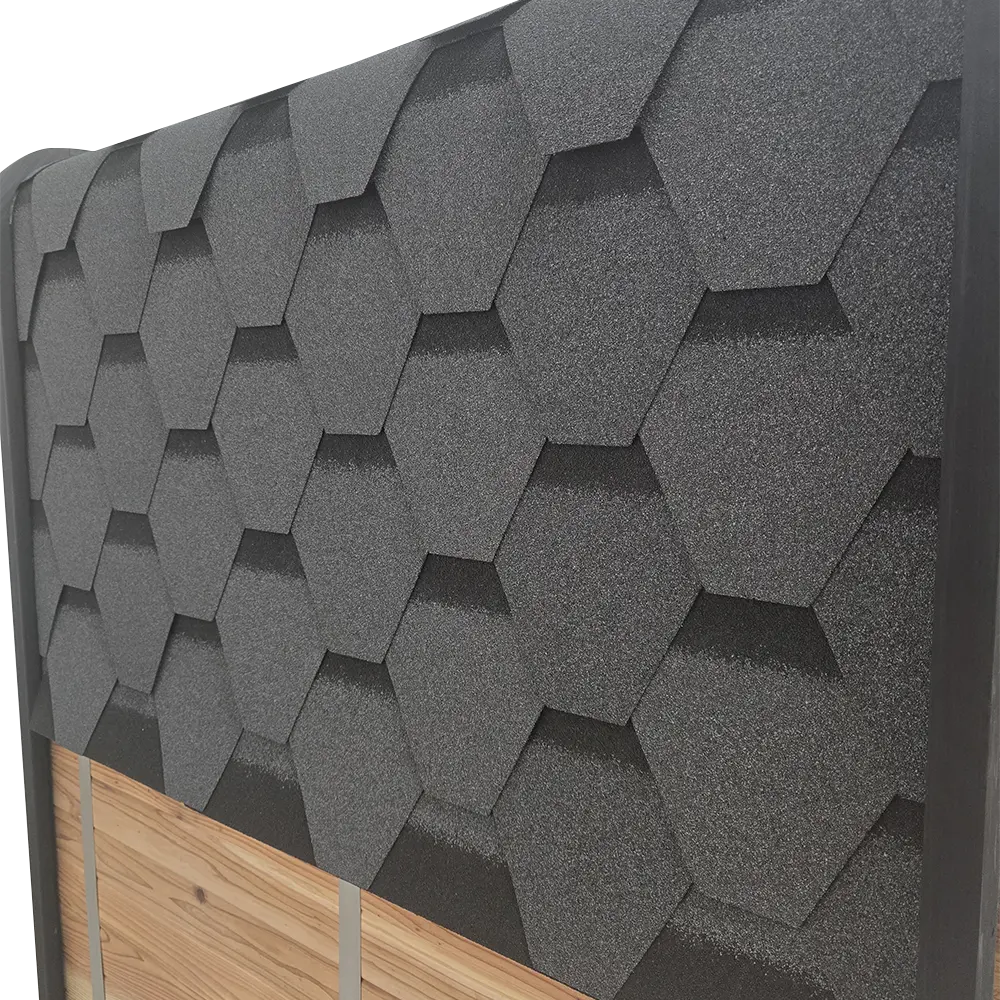 Revel Sauna Roof Shingles - Dark Grey Revel Saunas