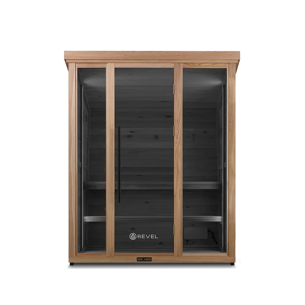 Revel Solaris Glass Door Revel Saunas