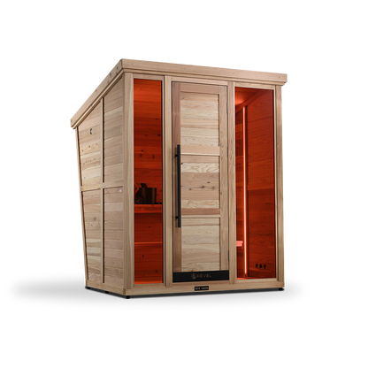 Revel Solaris - 4 Person Traditional Outdoor Cabin Sauna