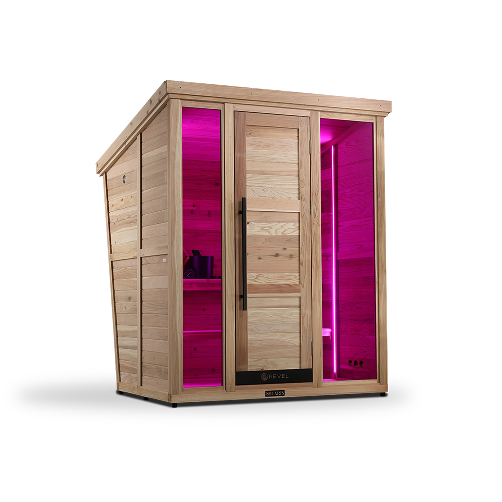 Revel Solaris - 4 Person Traditional Outdoor Cabin Sauna