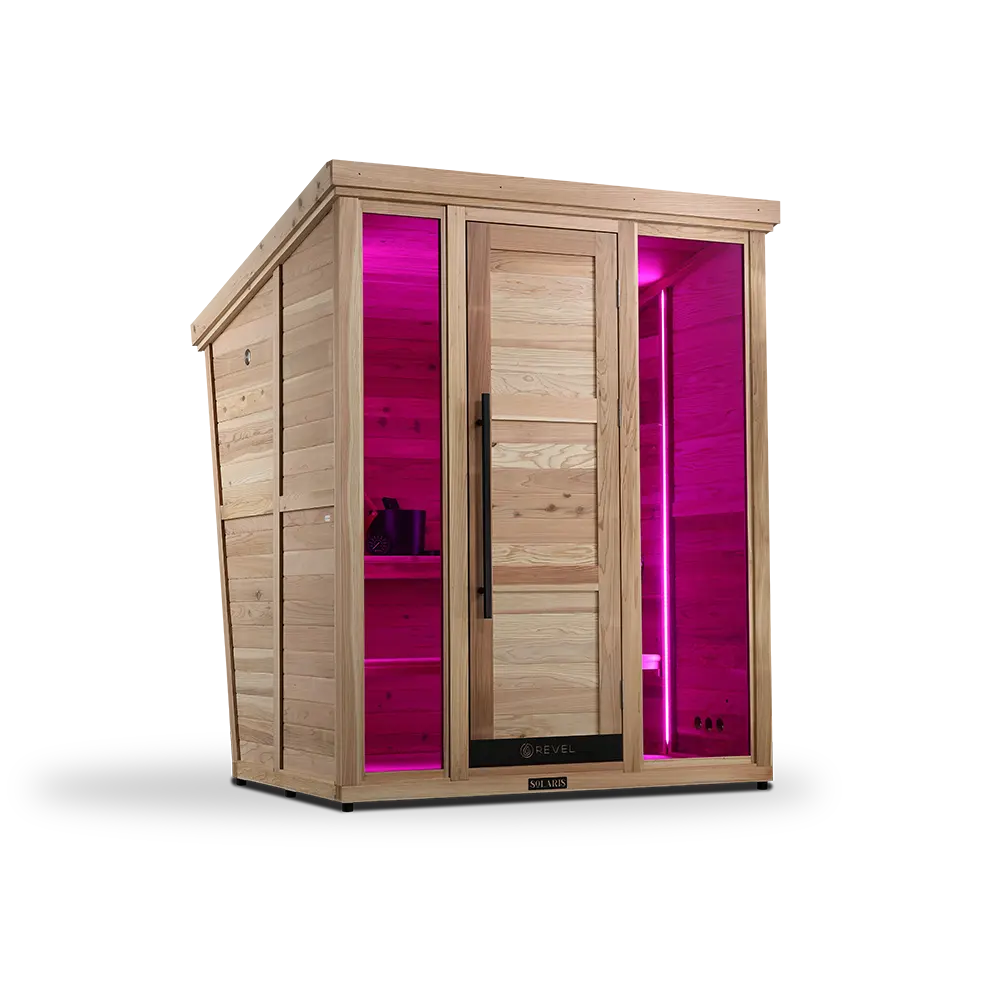 Revel Solaris 3-4 Person Traditional Cabin Revel Saunas
