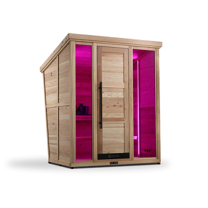 Revel Solaris 3-4 Person Traditional Cabin Revel Saunas