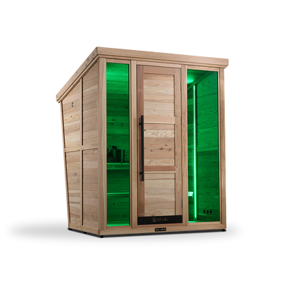 Revel Solaris - 4 Person Traditional Outdoor Cabin Sauna
