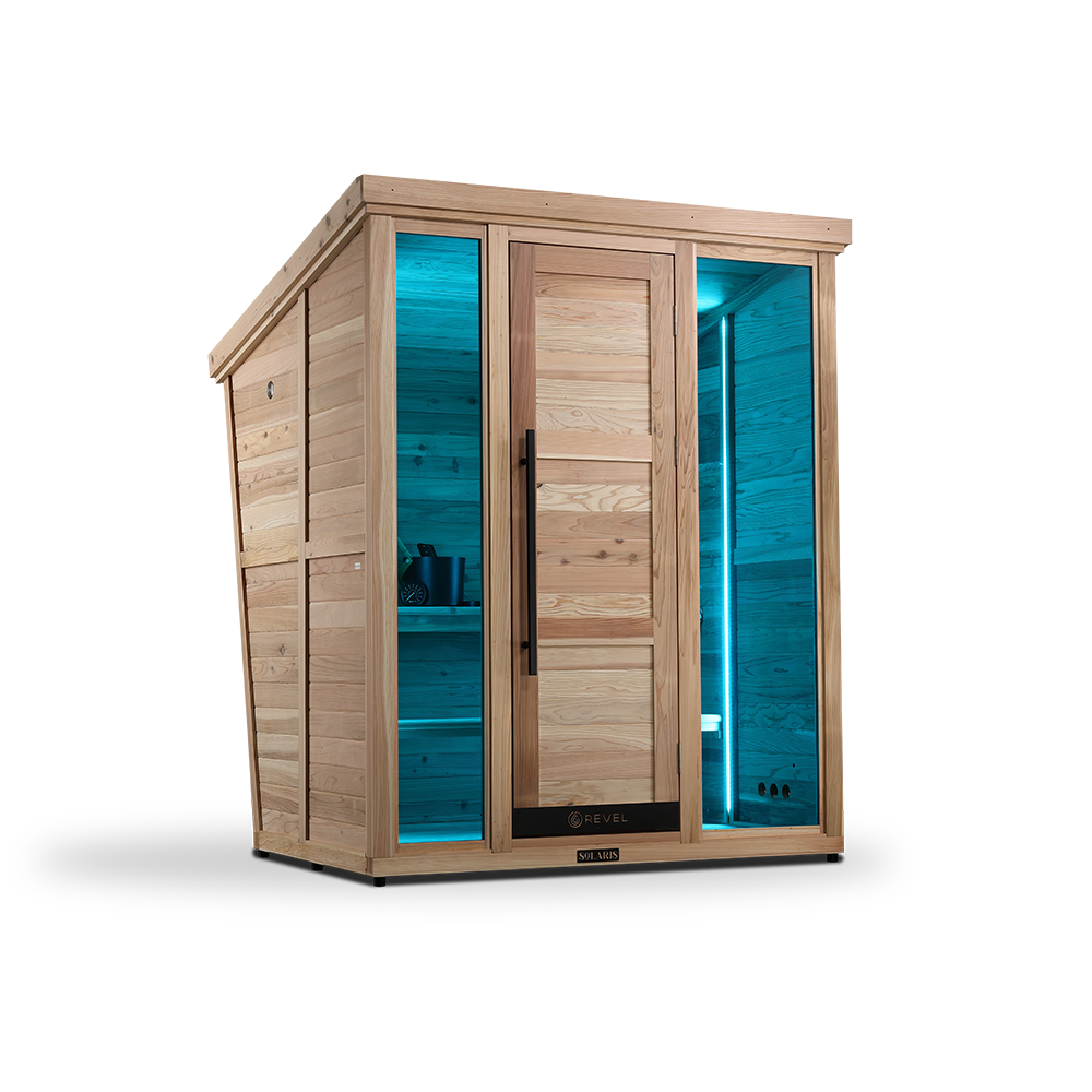 Revel Solaris - 4 Person Traditional Outdoor Cabin Sauna