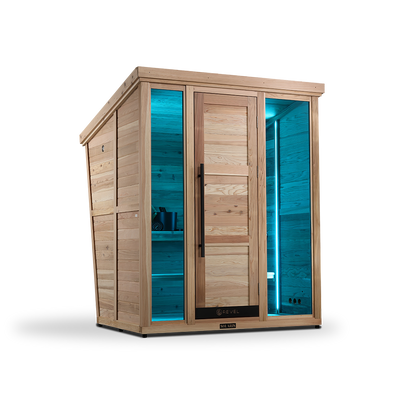 Revel Solaris - 4 Person Traditional Outdoor Cabin Sauna