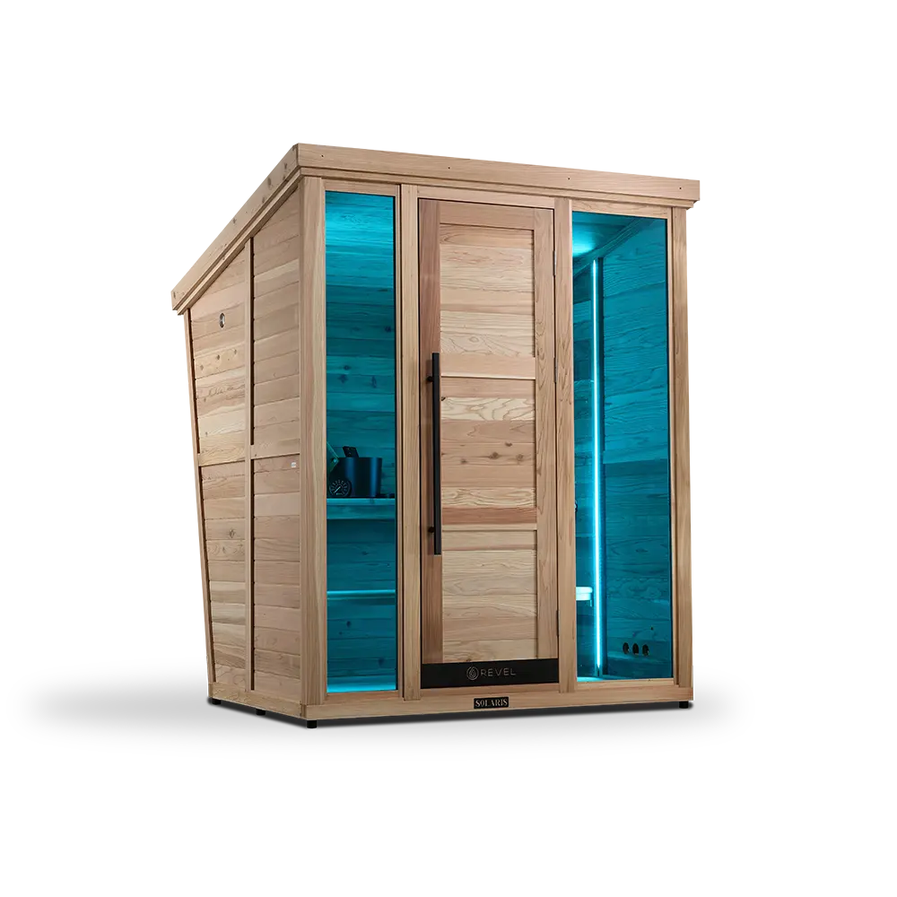 Revel Solaris 3-4 Person Traditional Cabin Revel Saunas