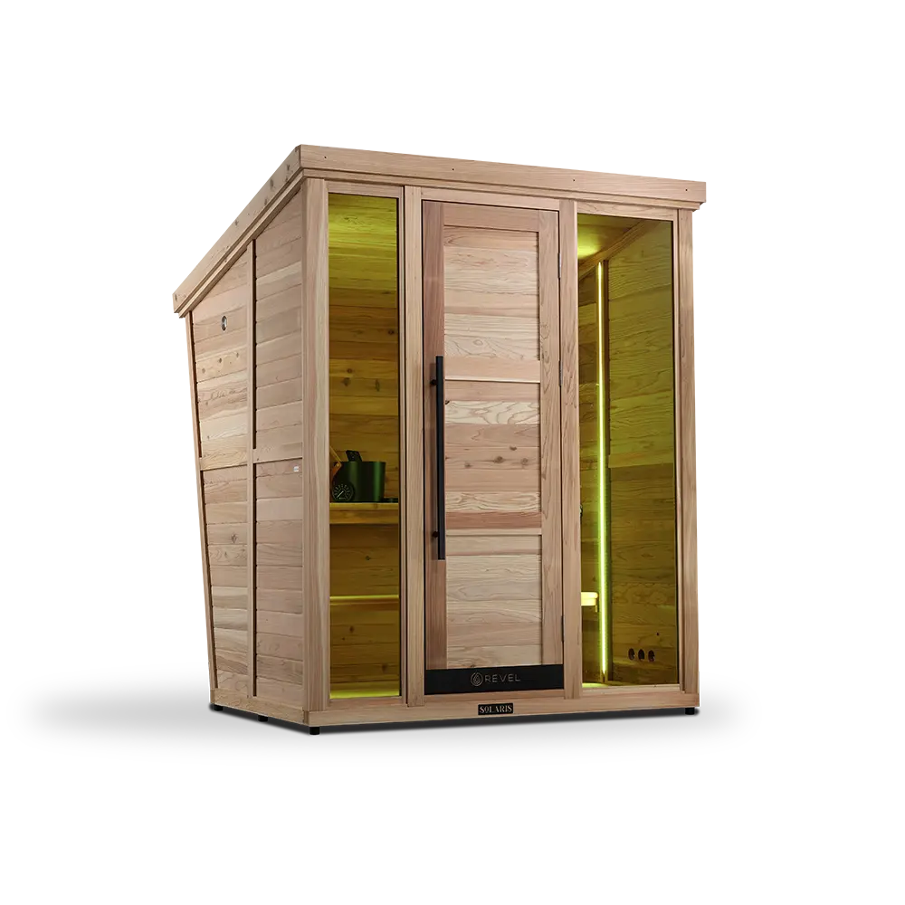 Revel Solaris 3-4 Person Traditional Cabin Revel Saunas