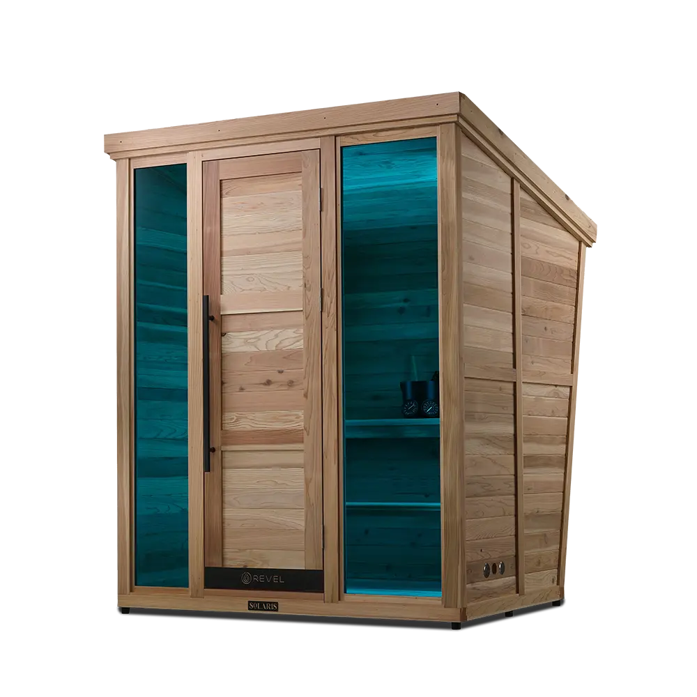 Revel Solaris 3-4 Person Traditional Cabin Revel Saunas