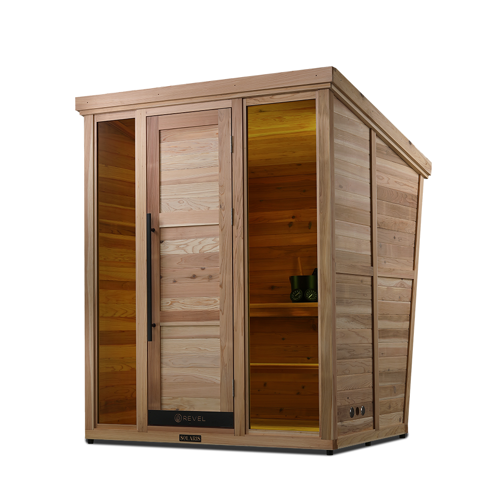 Revel Solaris - 4 Person Traditional Outdoor Cabin Sauna