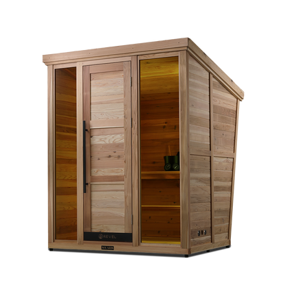 Revel Solaris - 4 Person Traditional Outdoor Cabin Sauna