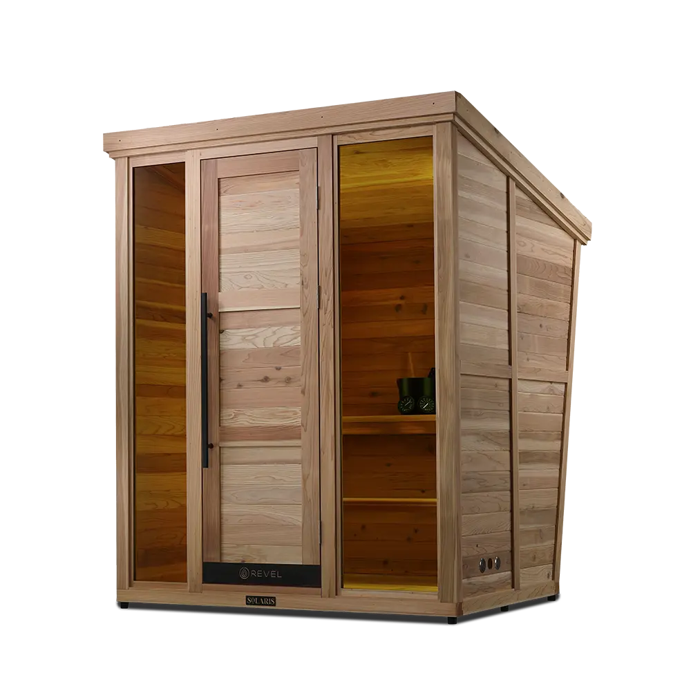 Revel Solaris 3-4 Person Traditional Cabin Revel Saunas