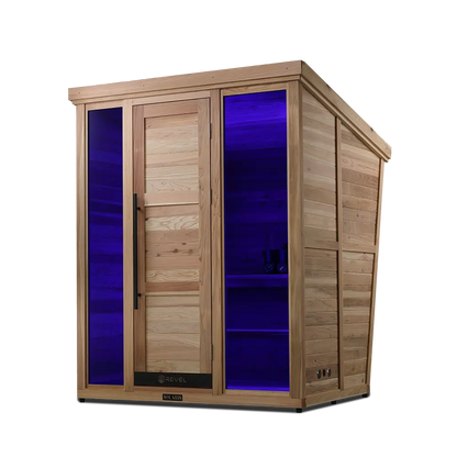 Revel Solaris 3-4 Person Traditional Cabin Revel Saunas