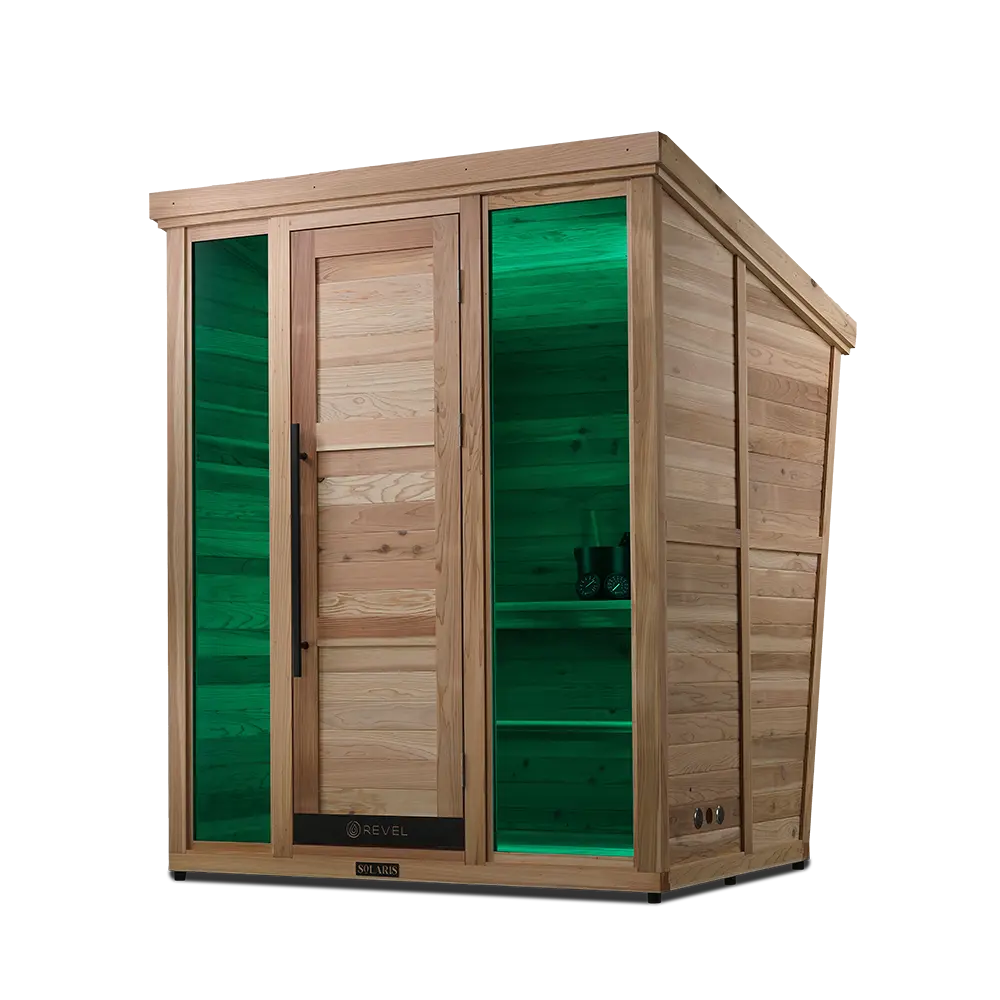 Revel Solaris 3-4 Person Traditional Cabin Revel Saunas