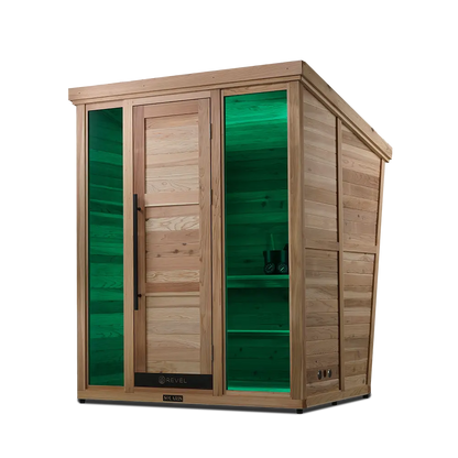 Revel Solaris 3-4 Person Traditional Cabin Revel Saunas