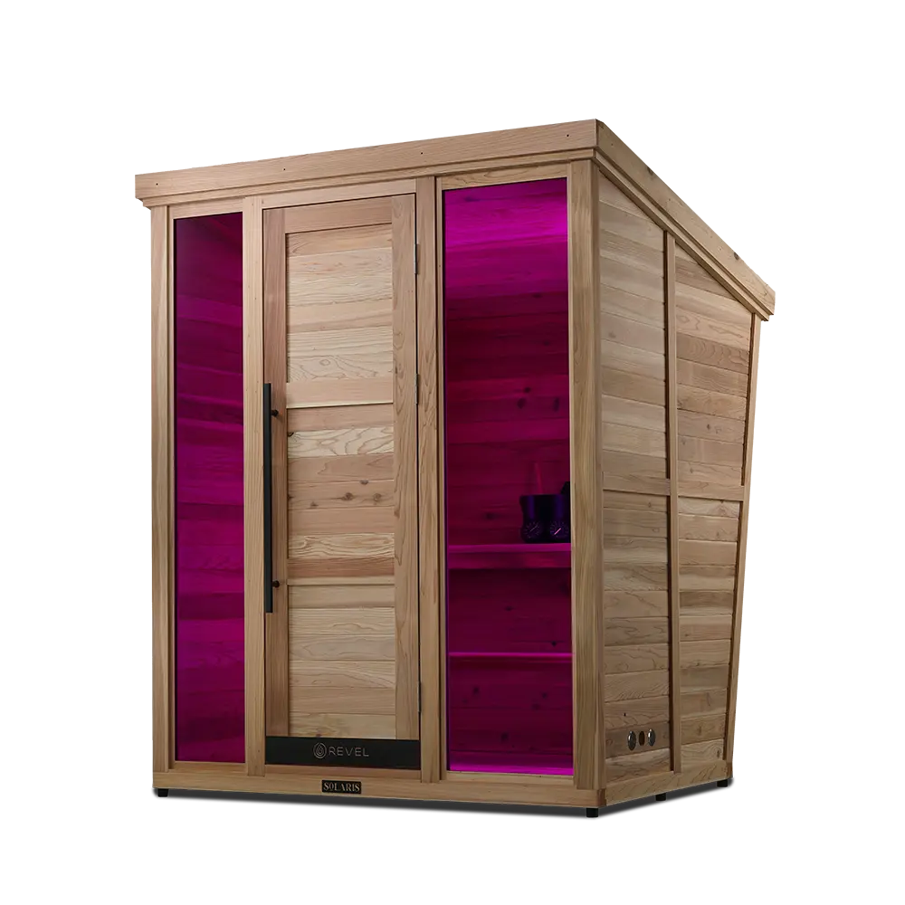 Revel Solaris 3-4 Person Traditional Cabin Revel Saunas