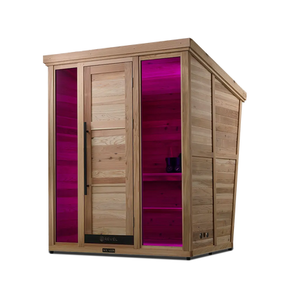 Revel Solaris 3-4 Person Traditional Cabin Revel Saunas
