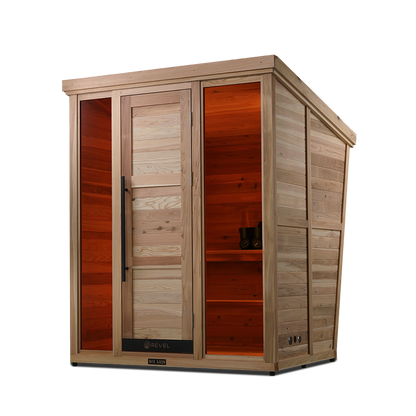 Revel Solaris - 4 Person Traditional Outdoor Cabin Sauna