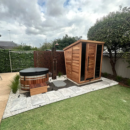 Revel Solaris 3-4 Person Traditional Cabin Revel Saunas