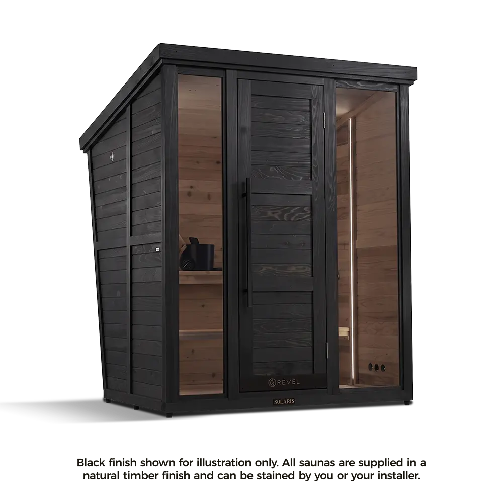 Revel Solaris 3-4 Person Traditional Cabin Revel Saunas