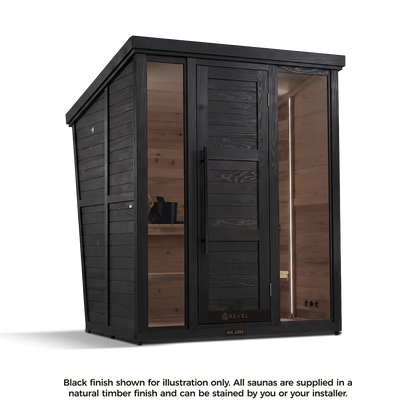 Revel Solaris 3-4 Person Traditional Cabin Revel Saunas