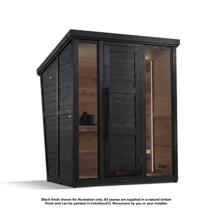 Revel Solaris 3-4 Person Traditional Cabin Revel Saunas