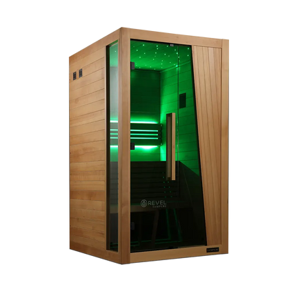 Revel Tampere 2 Person Traditional Finnish Sauna - Next Gen Revel Saunas