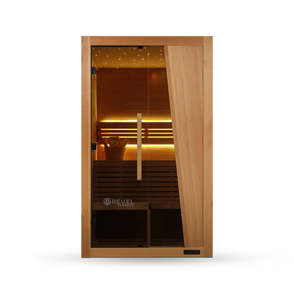 Revel Tampere 2 Person Traditional Finnish Sauna - Next Gen Revel Saunas