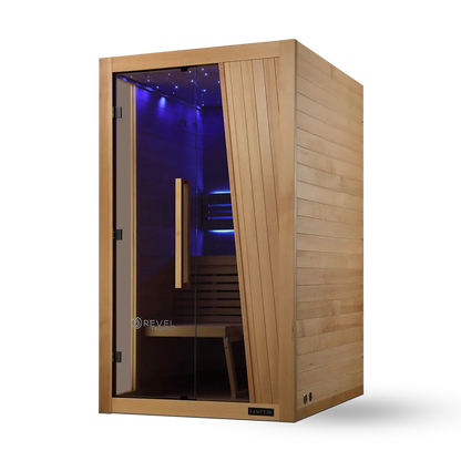 Revel Tampere 2 Person Traditional Finnish Sauna - Next Gen Revel Saunas