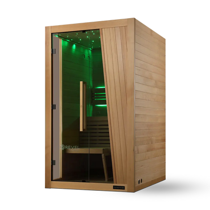 Revel Tampere 2 Person Traditional Finnish Sauna - Next Gen Revel Saunas