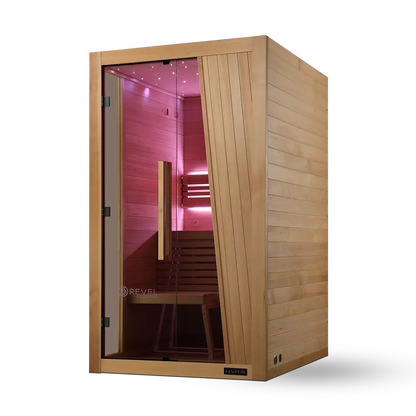 Revel Tampere 2 Person Traditional Finnish Sauna - Next Gen Revel Saunas